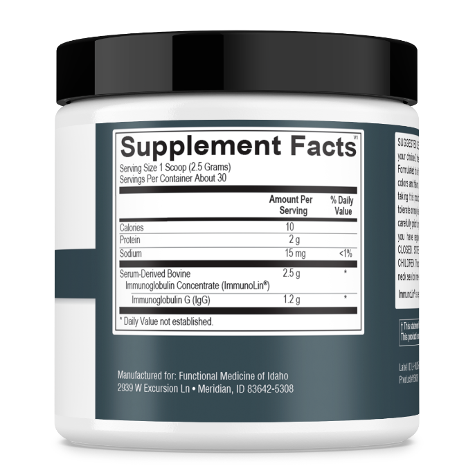 Gut Immune IgG - Powder