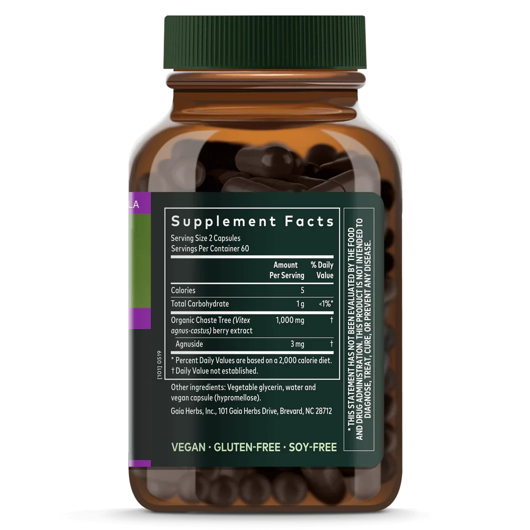 Gaia - Chaste Tree Berry/Vitex 60ct
