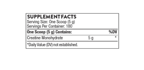 Foundational Creatine