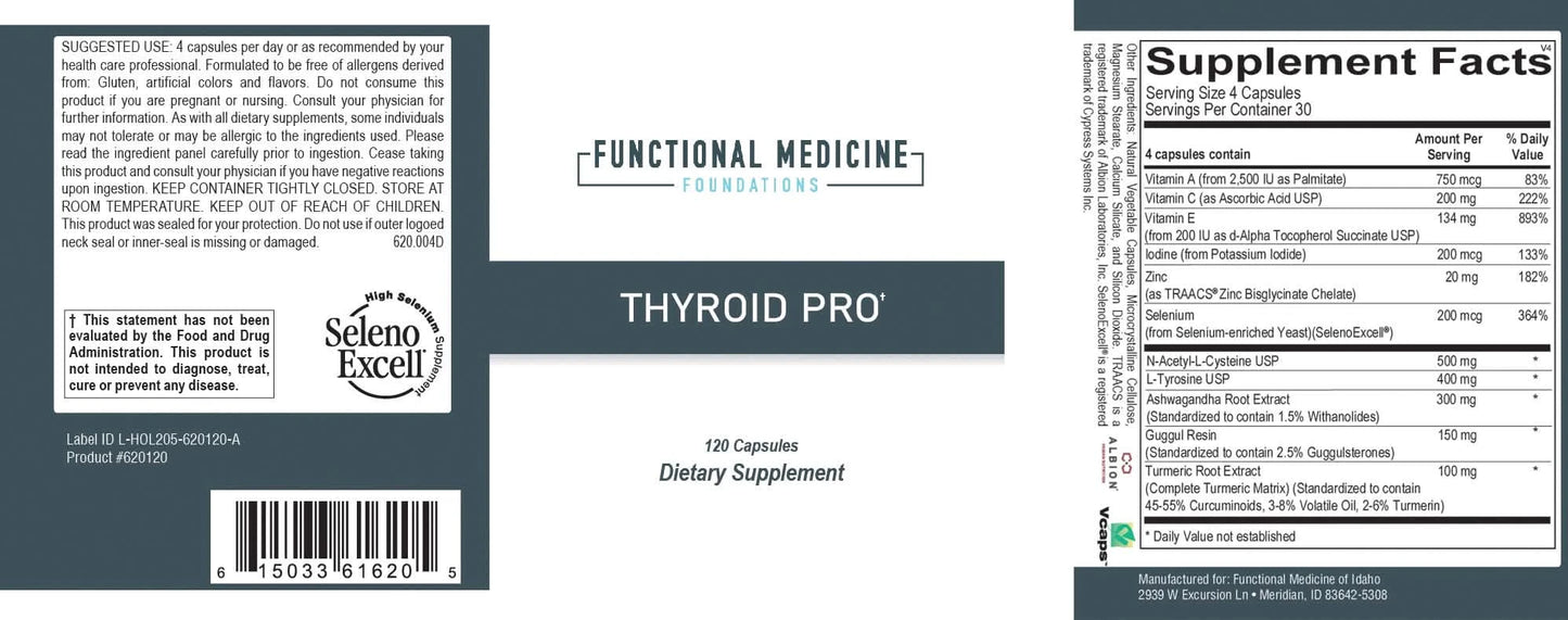 Thyroid Pro 30ct - Foundations