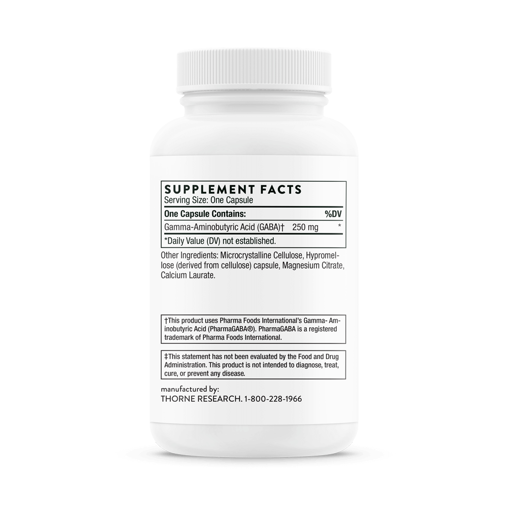 Thorne - PharmaGABA 250 60ct