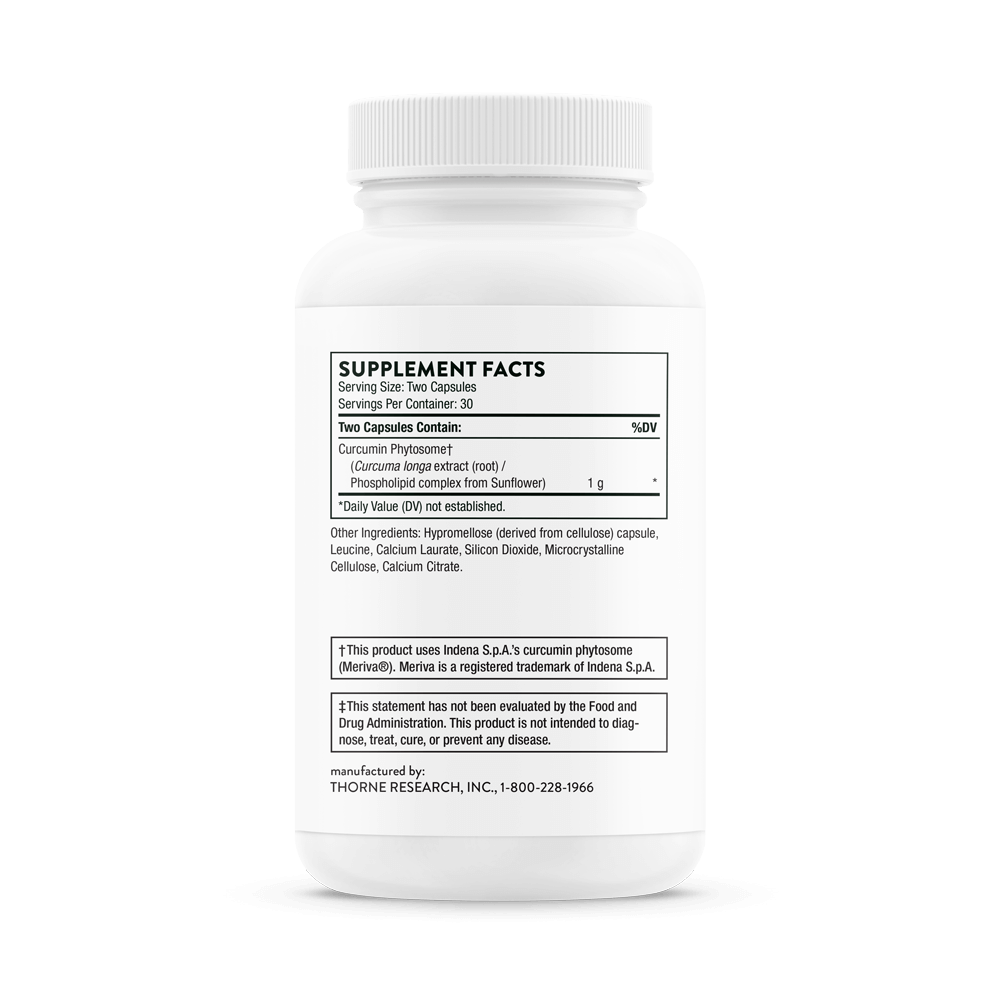 Thorne - Curcumin Phytosome 60ct