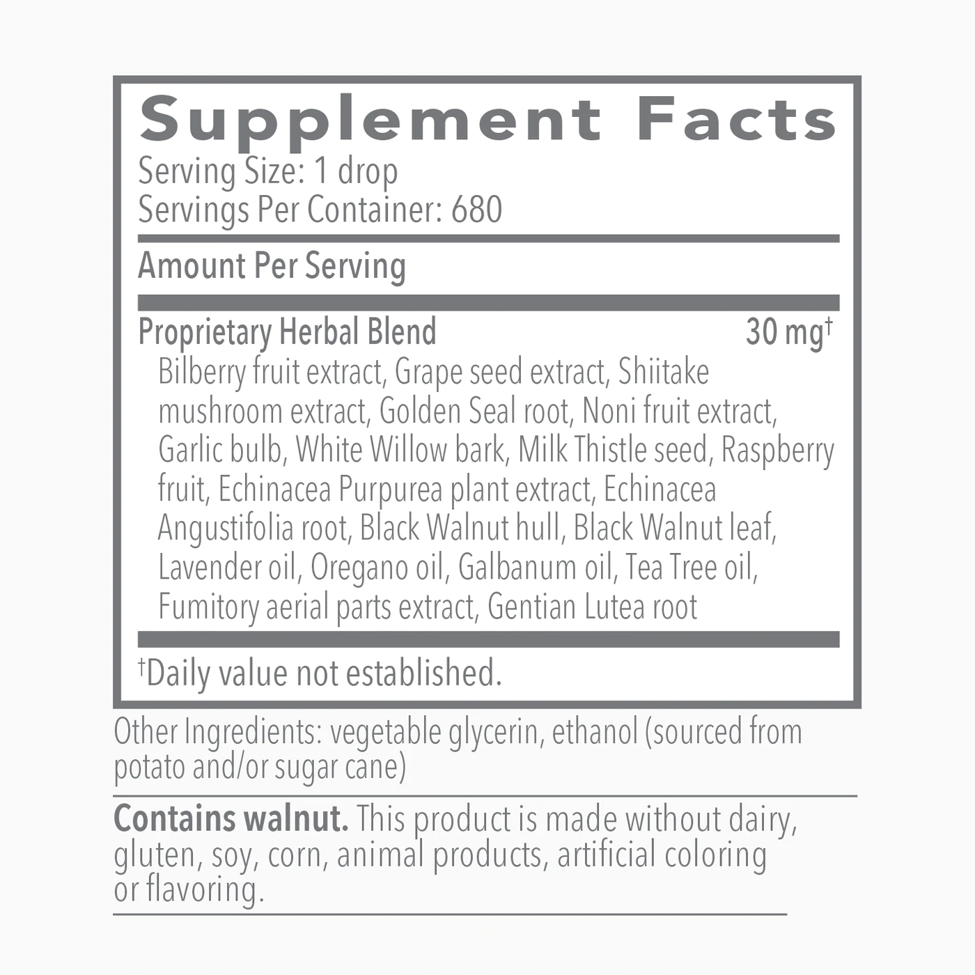 Bio-Botanical - Biocidin® Liquid 1 oz.