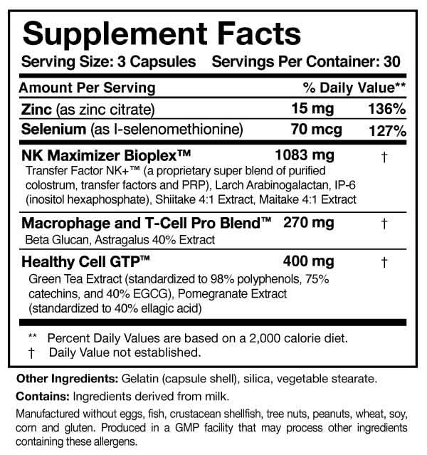 Researched Nutritionals - Transfer Factor Multi-Immune™ - 90ct