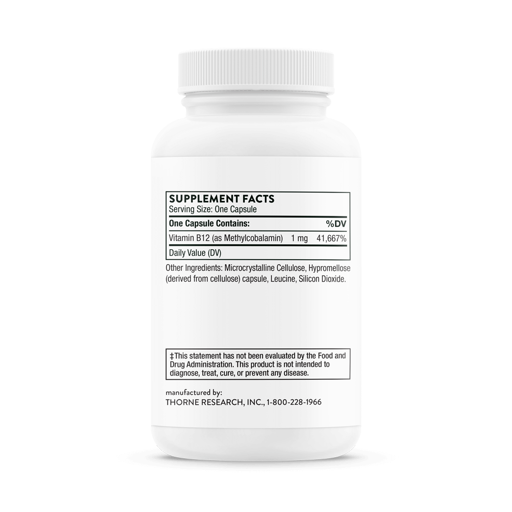Thorne - B12 Methylcobalamin 60ct