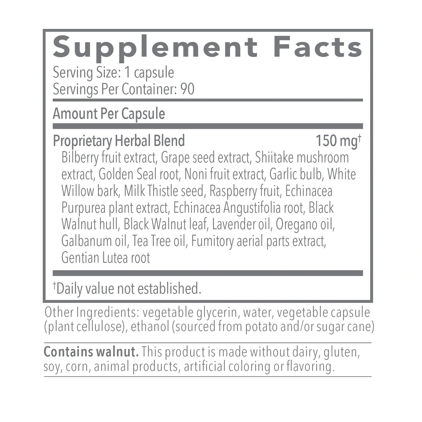 Bio-Botanical - Biocidin® Capsules 90ct