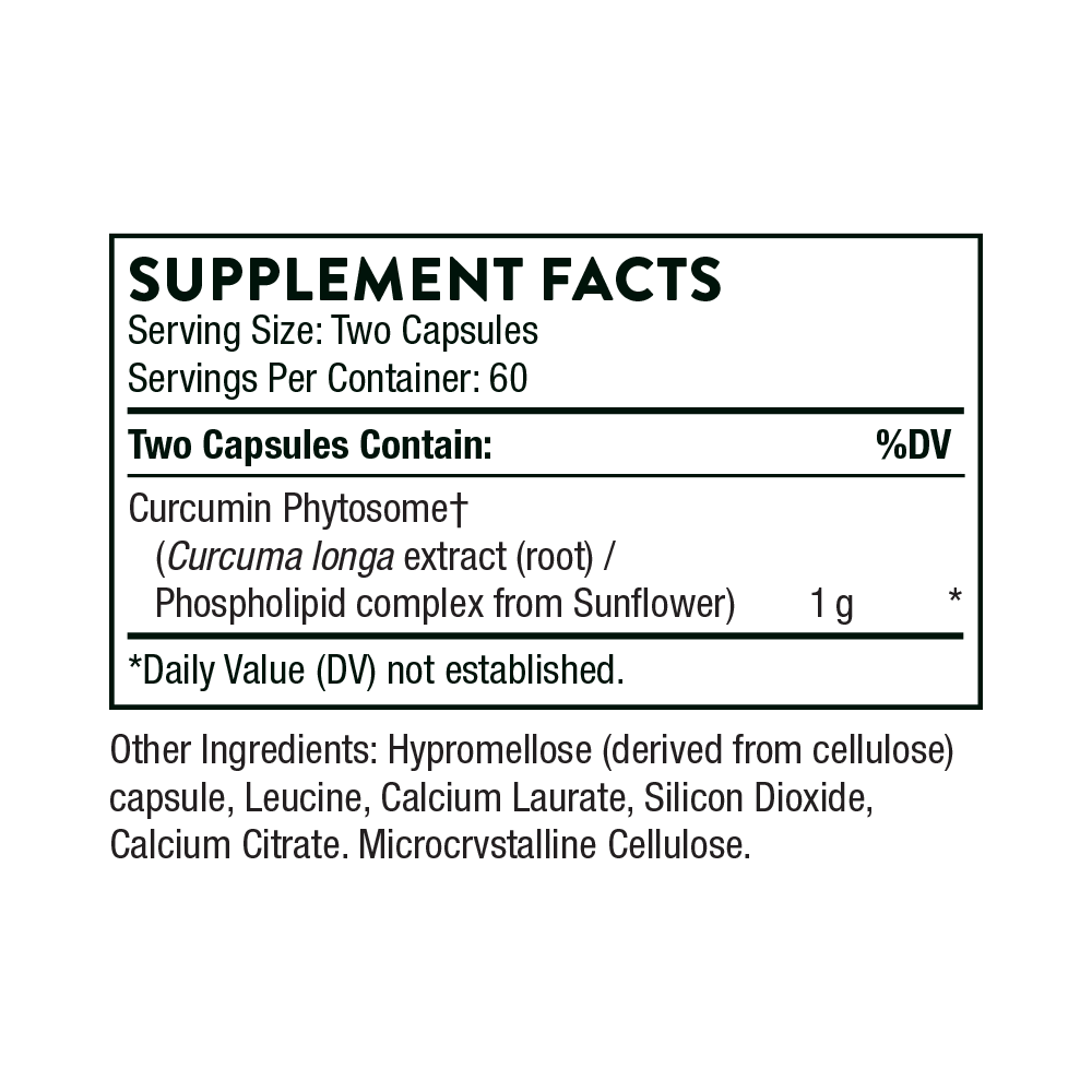 Thorne - Curcumin Phytosome 120ct