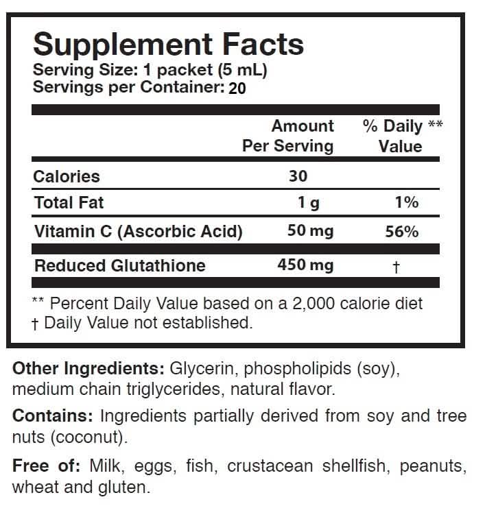 Researched Nutritionals - Tri-Fortify® Glutathione Orange Box of 20