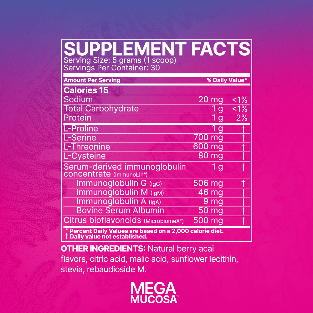 Microbiome - MegaMucosa Berry Acai Flavor