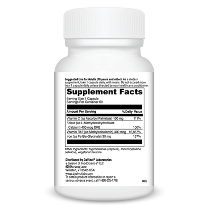 Iron Bis-Glycinate by Davinci Labs