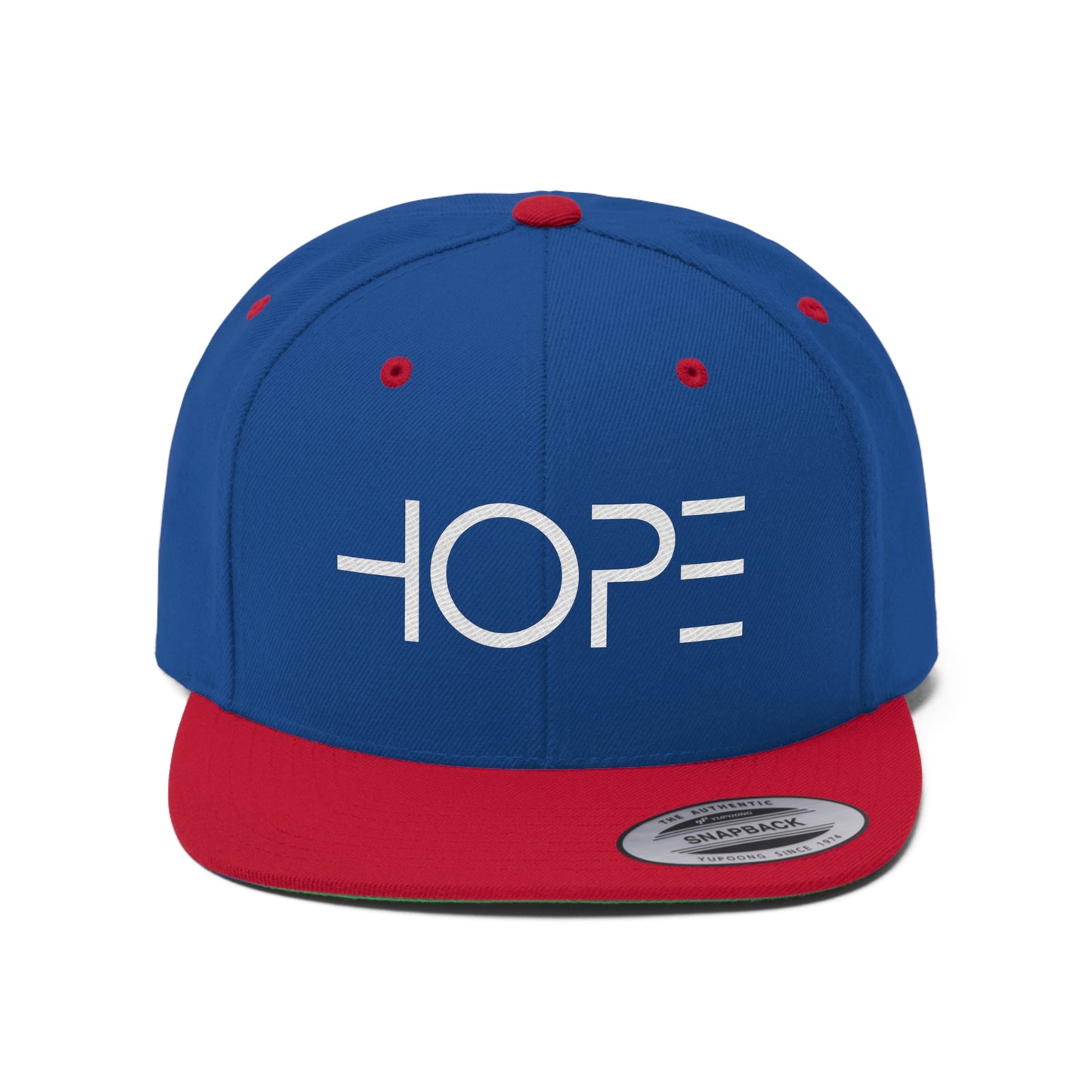 HOPE Unisex Flat Bill Hat