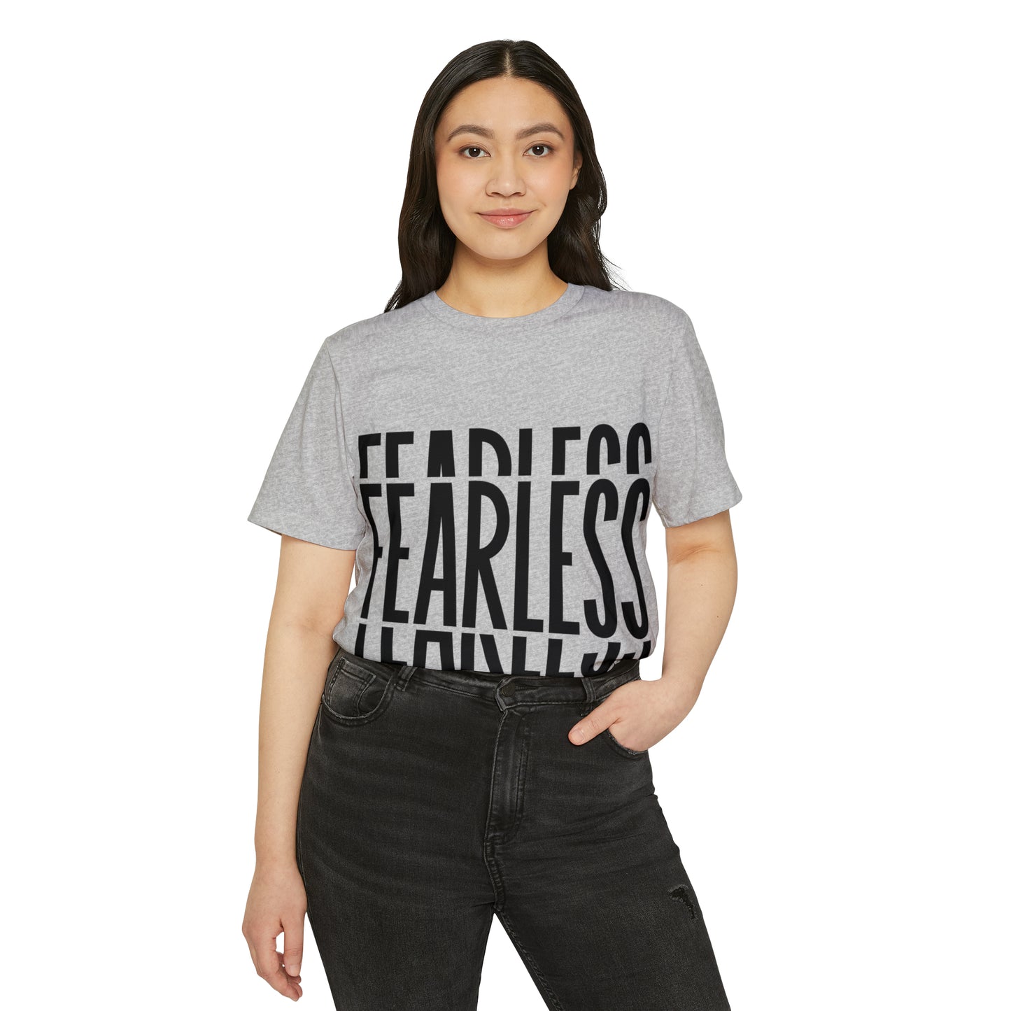 Fearless Unisex Recycled Organic T-Shirt