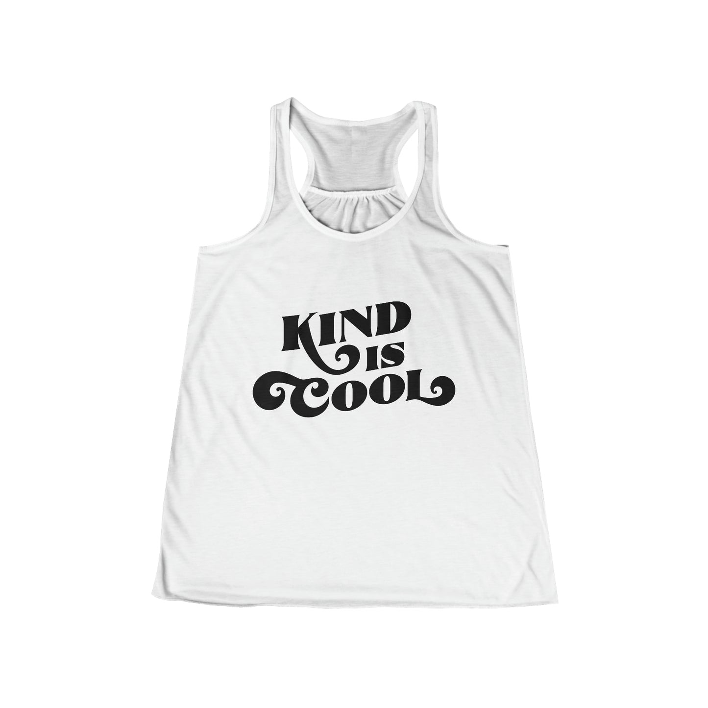 Kind Is Cool Women's Flowy Racerback Tank