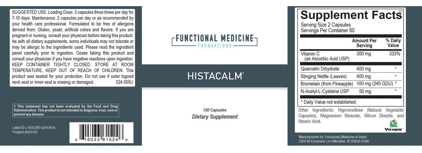 Histacalm 120ct