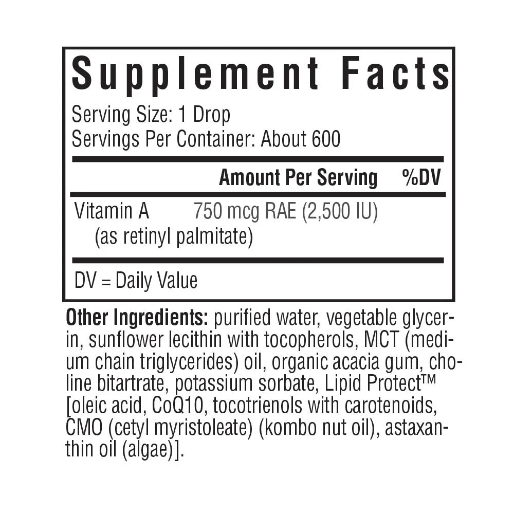 Seeking Health - Liquid Vitamin A