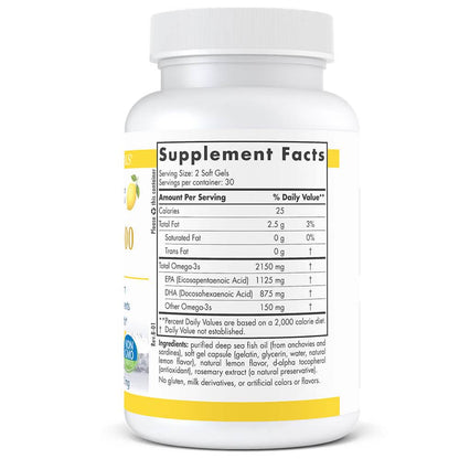 Nordic Naturals - ProOmega 2000  120ct