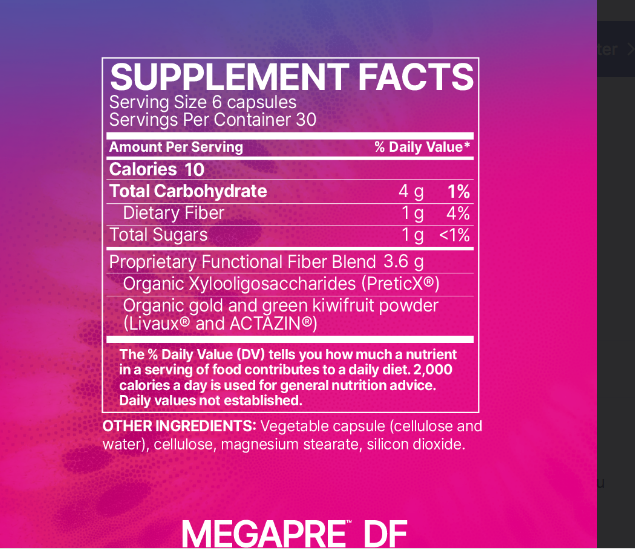 MegaPre Capsules -DairyFree 180Ct