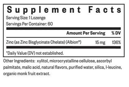 Seeking Health - Zinc Lozenge