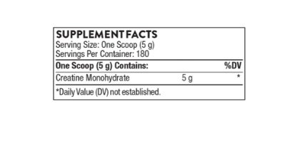 Foundational Creatine