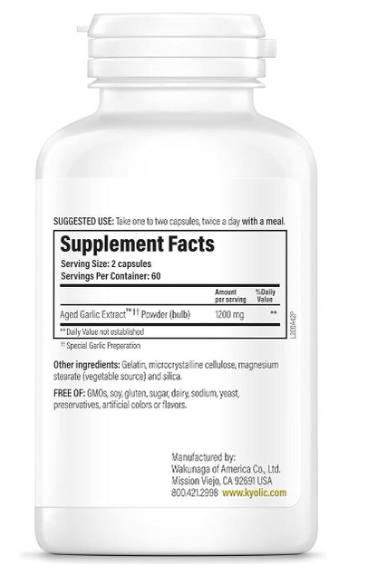 Kyolic Aged Garlic Extract Formula 200
