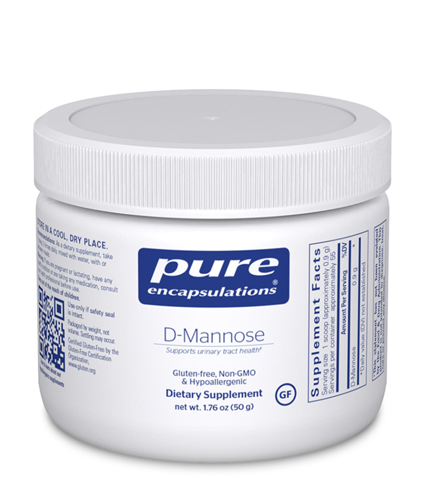 Pure Encapsulations  - D-Mannose Powder - 50 Grams