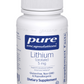 Pure Encapsulations  - Lithium (orotate) 5 mg - 90ct