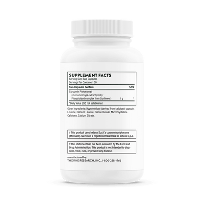 Thorne - Curcumin Phytosome 60ct