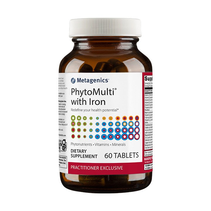 Metagenics – PhytoMulti® WITH Iron 60ct
