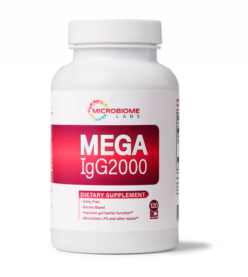 Microbiome - Mega IgG2000 - 120ct