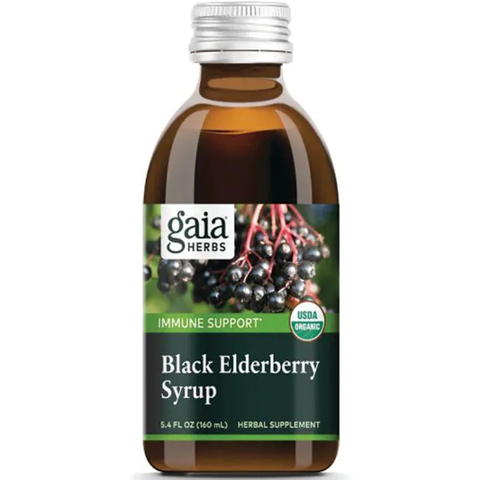 Gaia Herbs Black Elderberry Syrup - 5.4oz