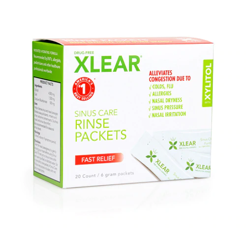 Xlear - NetiXlear Sinus Care Solution Refill - 20 Packets